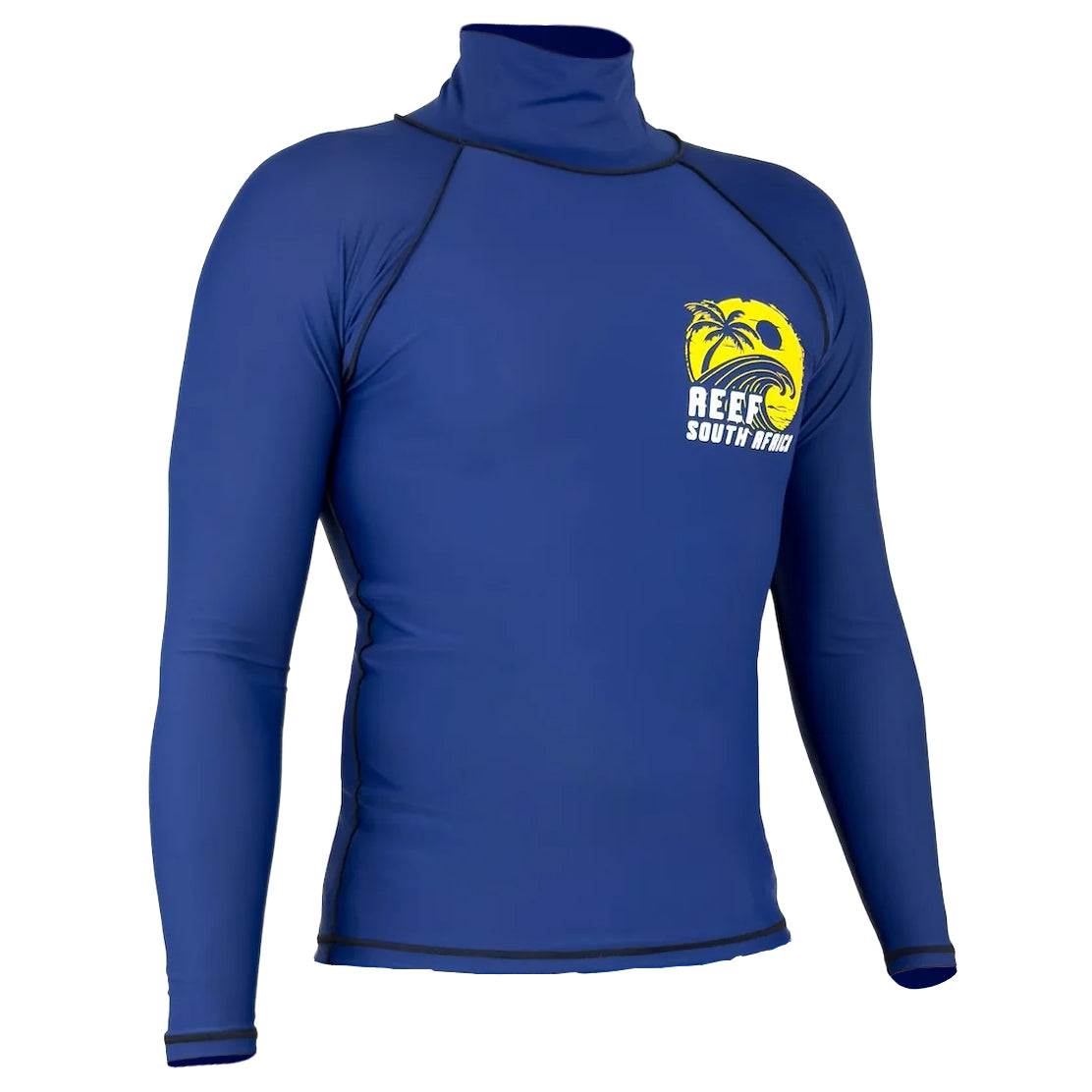 Adult Rash Vest Navy Palm – Reef Surf Shop
