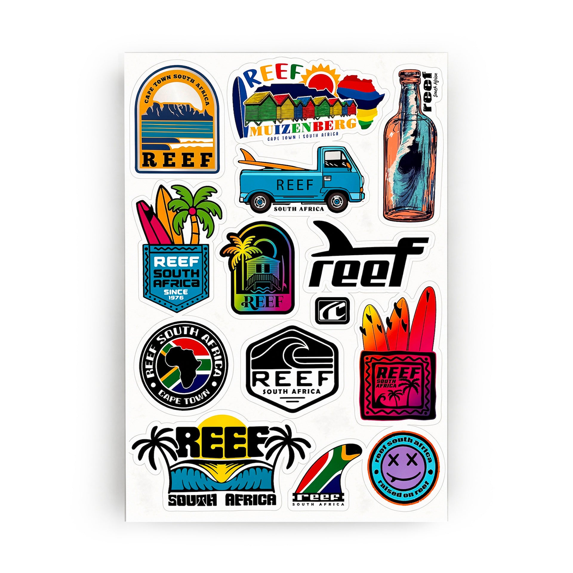 Reefruff Sticker Reef Sticker Pack – Reef Surf Shop